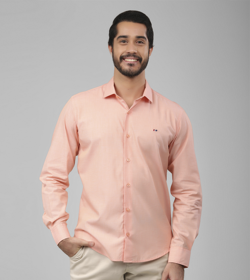 Camisa Slim manga longa - 24840